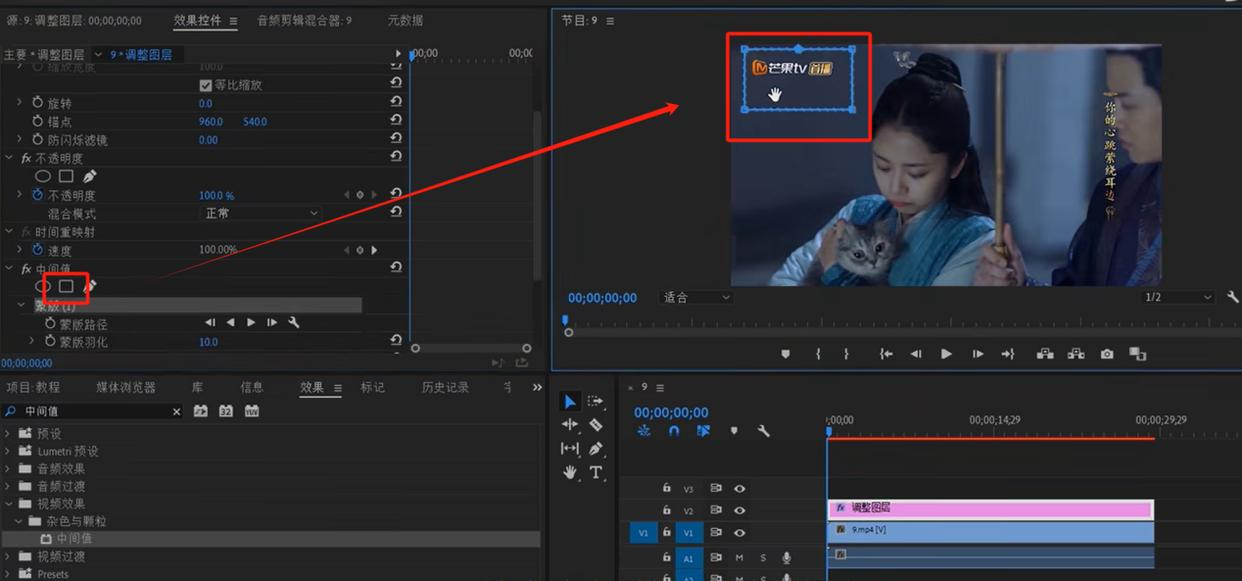 视频去除水印文字