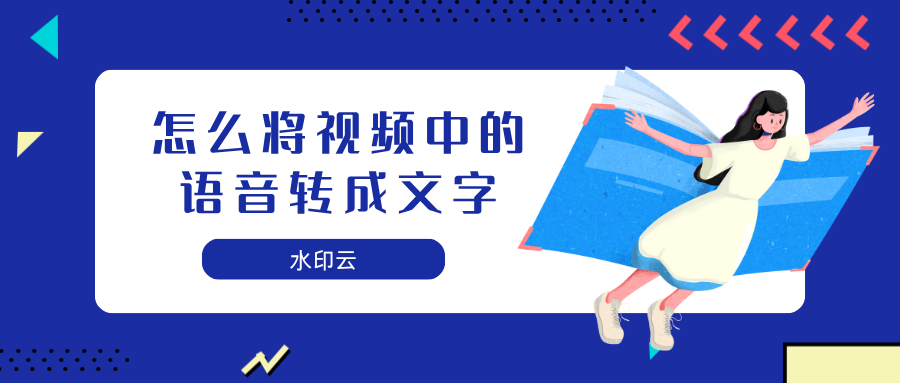 视频中的语音转换成文字