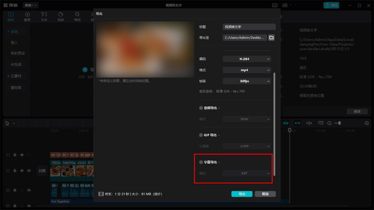 视频字幕提取在线工具