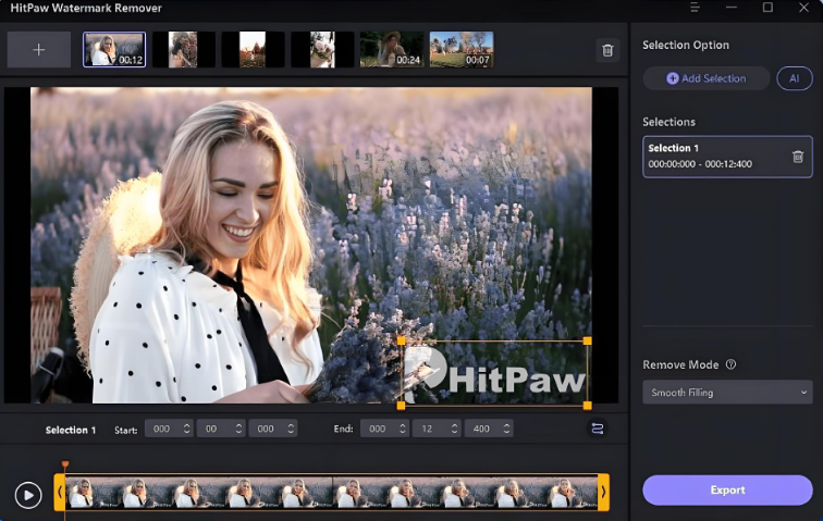 AI视频去水印免费工具 AI视频去水印免费工具