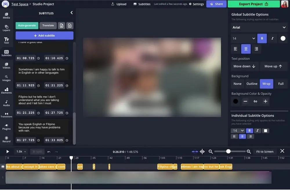 AI视频转文字方法