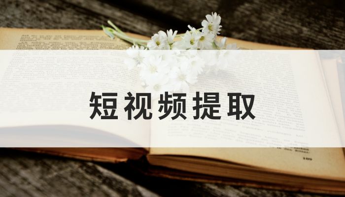 短视频提取下载的软件有哪些呢