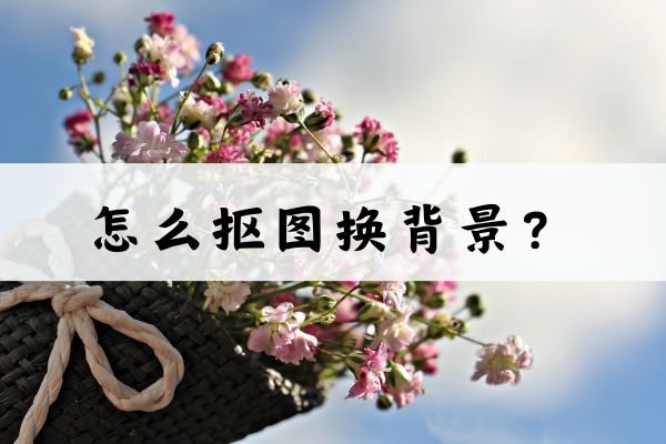 怎么抠图换背景?分享两个AI抠图方法